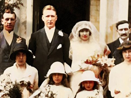 Hilda's wedding photo
